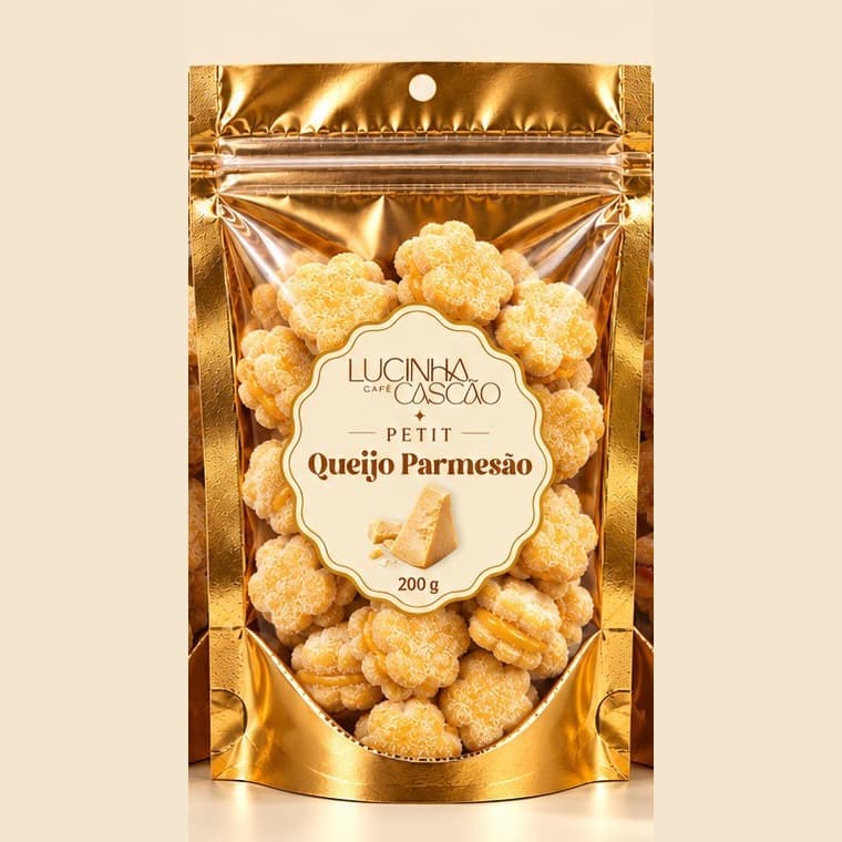 Biscoito Petit de Queijo Parmesão
